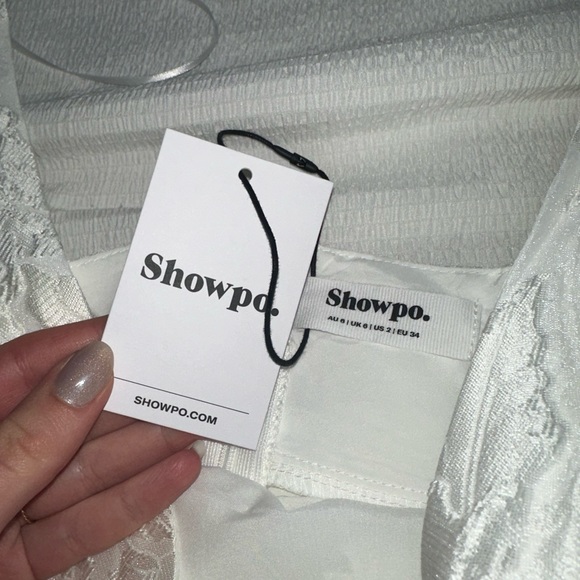 NWT - Showpo white dress in size 2 - Picture 4 of 8
